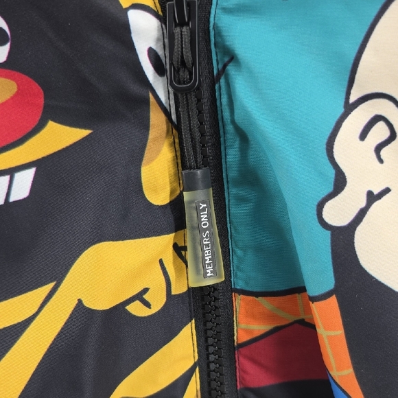 Members Only x Nickelodeon 90s Cartoon Jacket - Picture 4 of 4